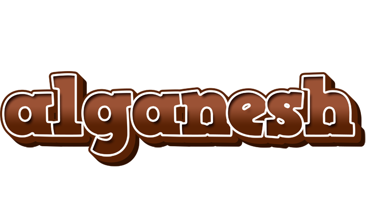Alganesh brownie logo