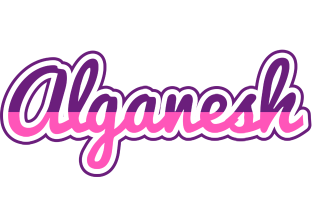 Alganesh cheerful logo