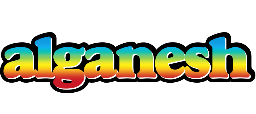 Alganesh color logo