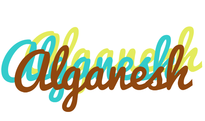 Alganesh cupcake logo
