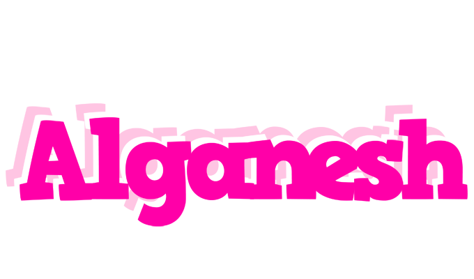 Alganesh dancing logo