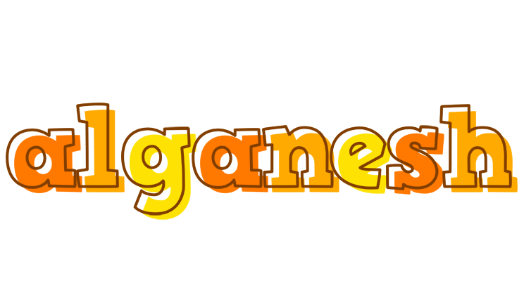 Alganesh desert logo