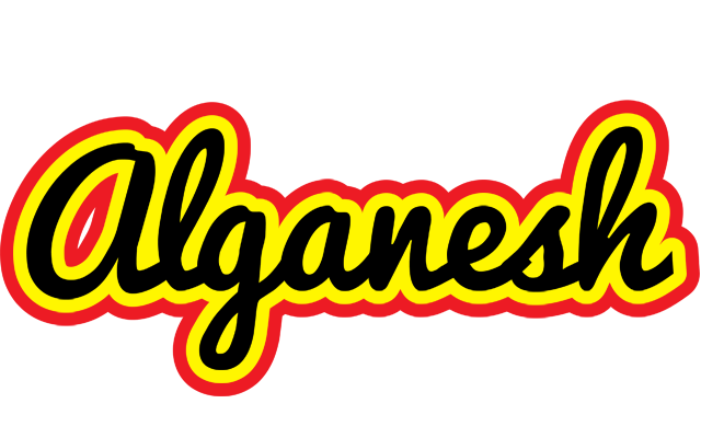 Alganesh flaming logo