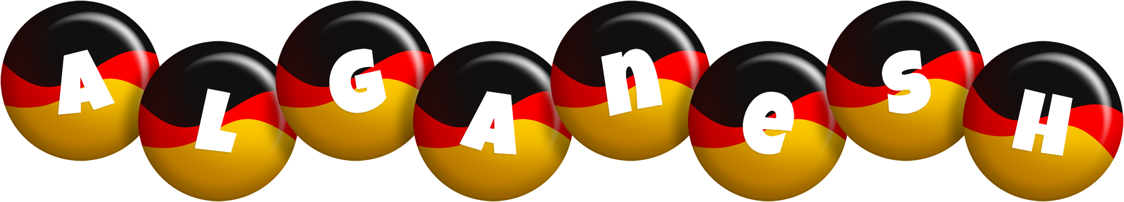 Alganesh german logo