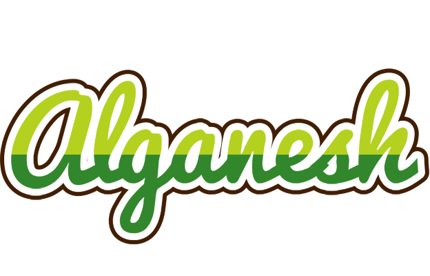 Alganesh golfing logo