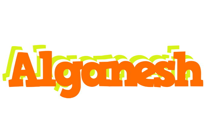 Alganesh healthy logo