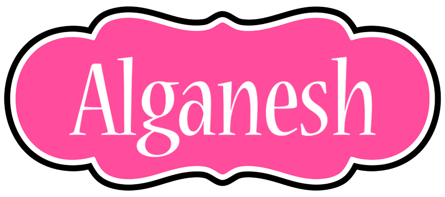 Alganesh invitation logo