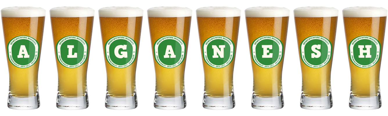 Alganesh lager logo