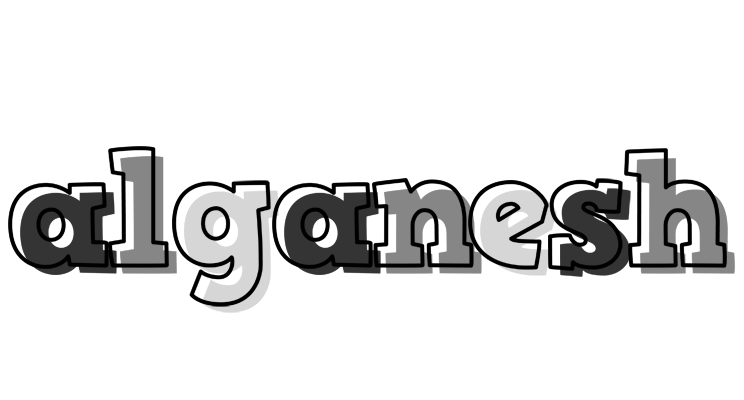Alganesh night logo