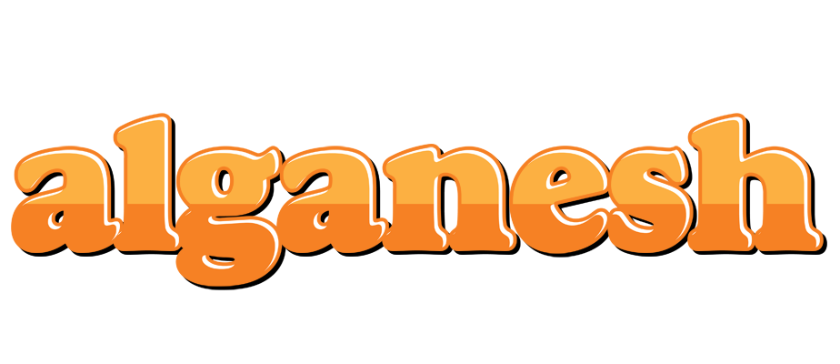 Alganesh orange logo