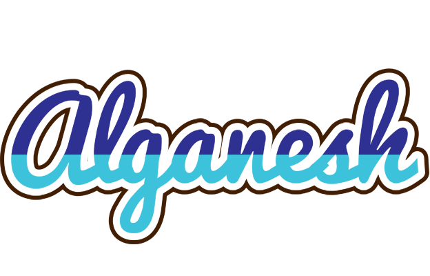 Alganesh raining logo