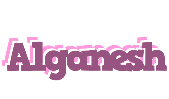 Alganesh relaxing logo