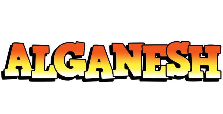 Alganesh sunset logo