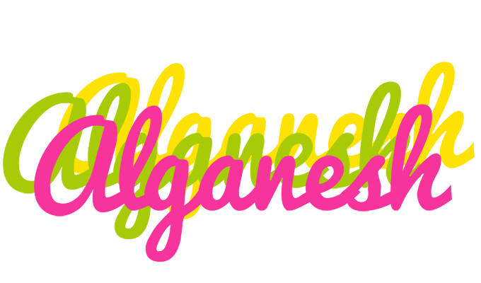 Alganesh sweets logo