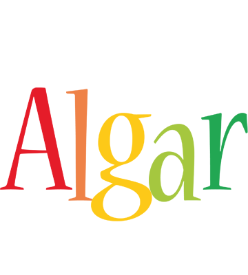 Algar birthday logo