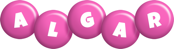 Algar candy-pink logo