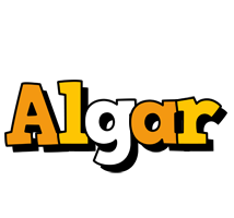 Algar cartoon logo