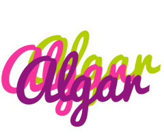 Algar flowers logo