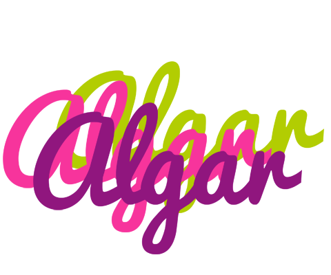 Algar flowers logo