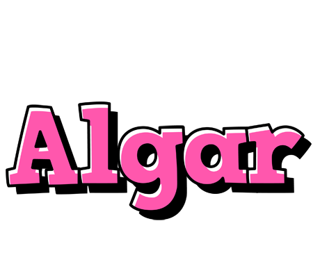 Algar girlish logo
