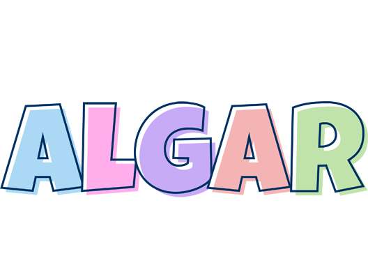 Algar pastel logo