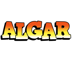 Algar sunset logo