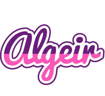Algeir cheerful logo