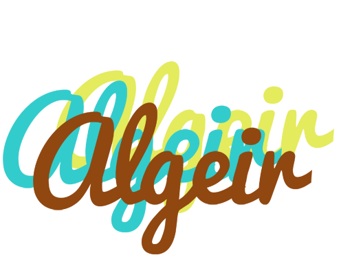 Algeir cupcake logo