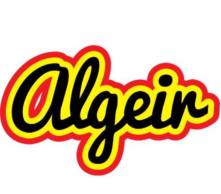 Algeir flaming logo