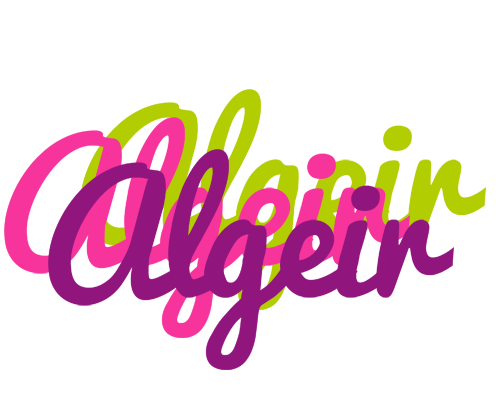 Algeir flowers logo