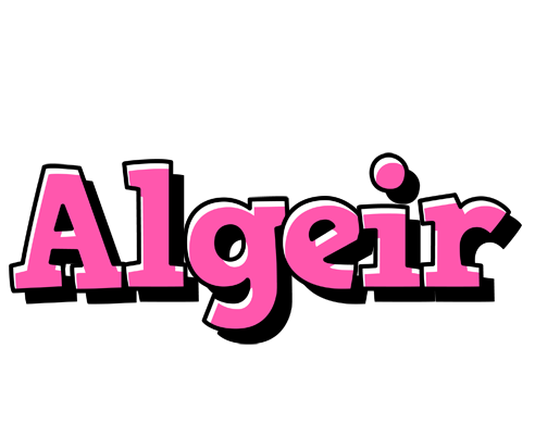 Algeir girlish logo