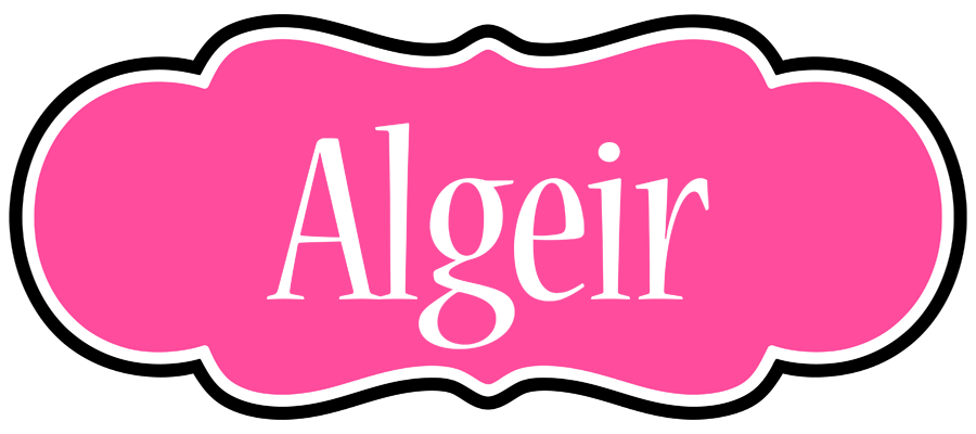 Algeir invitation logo