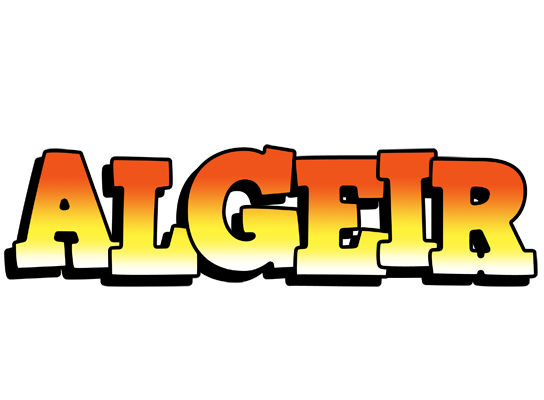 Algeir sunset logo
