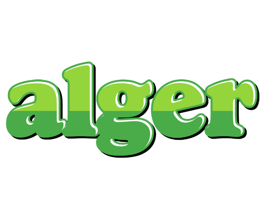 Alger apple logo