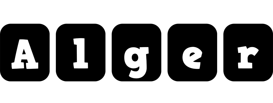 Alger box logo