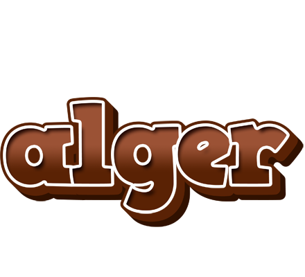 Alger brownie logo