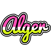 Alger candies logo