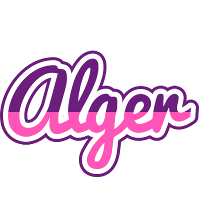 Alger cheerful logo