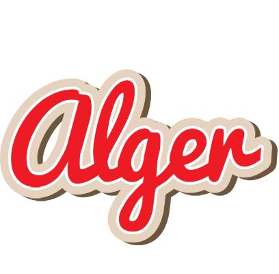 Alger chocolate logo