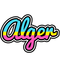 Alger circus logo