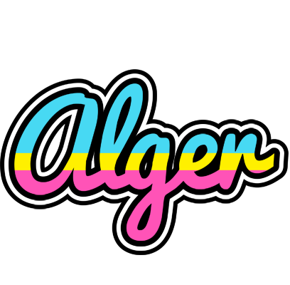 Alger circus logo