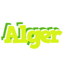 Alger citrus logo