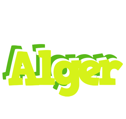 Alger citrus logo