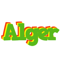 Alger crocodile logo