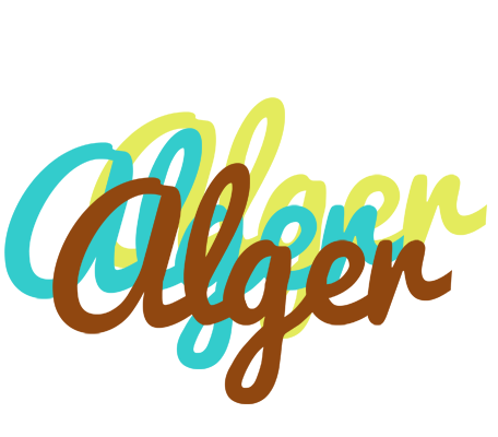 Alger cupcake logo