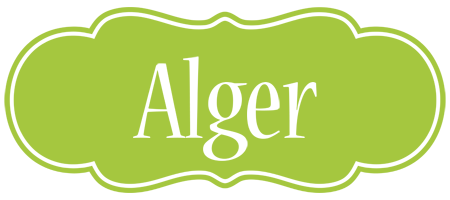 Alger family logo