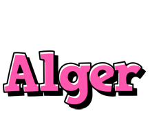 Alger girlish logo