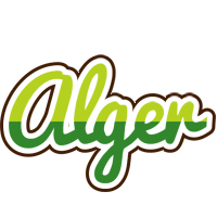 Alger golfing logo