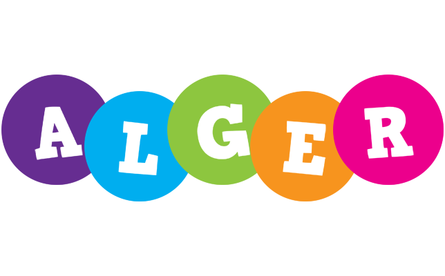 Alger happy logo