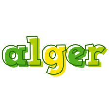 Alger juice logo